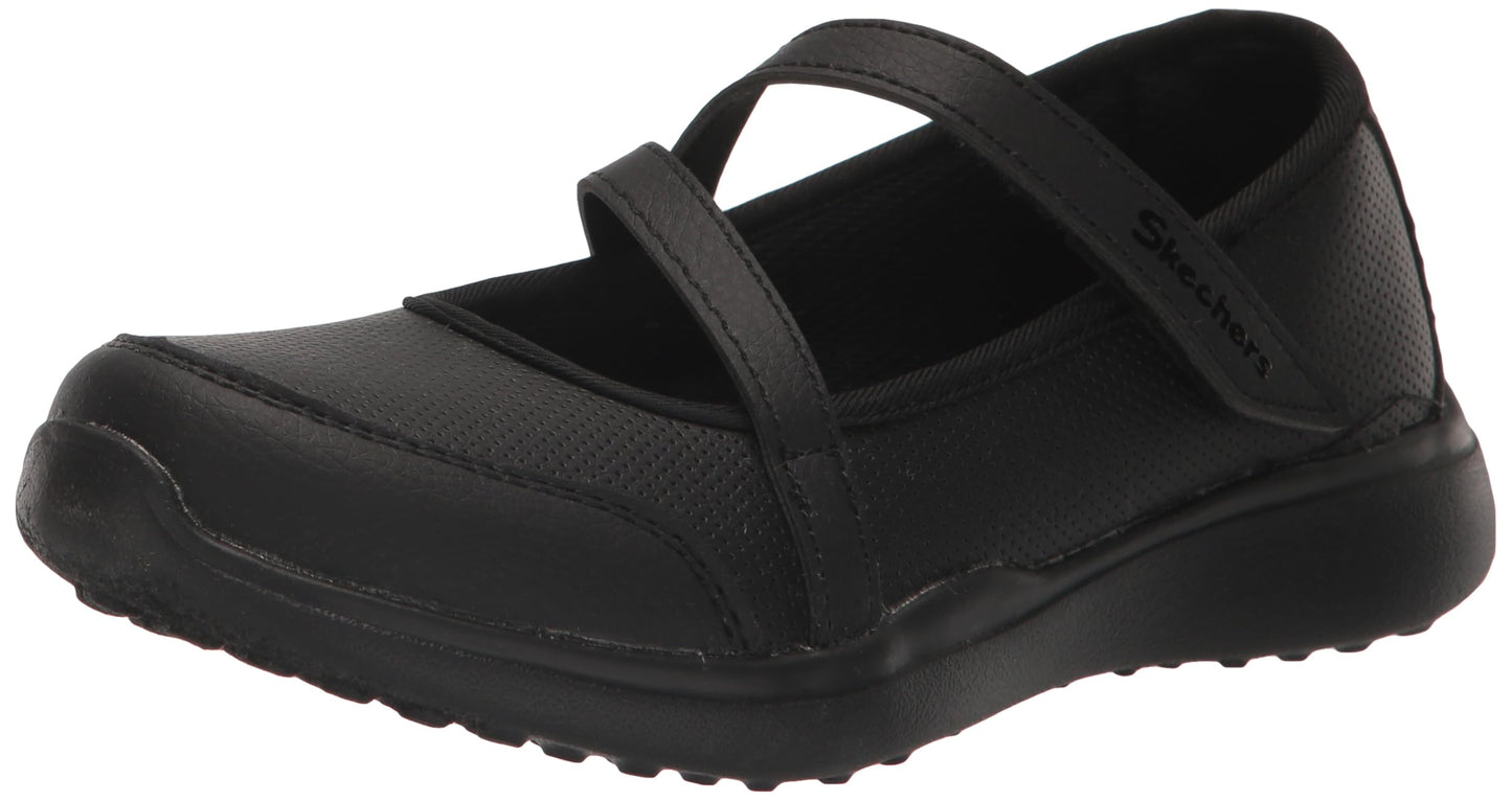Skechers Zapatillas MICROSTRIDES-School Bus KIC para Niños (Talla 12 US / Negro)