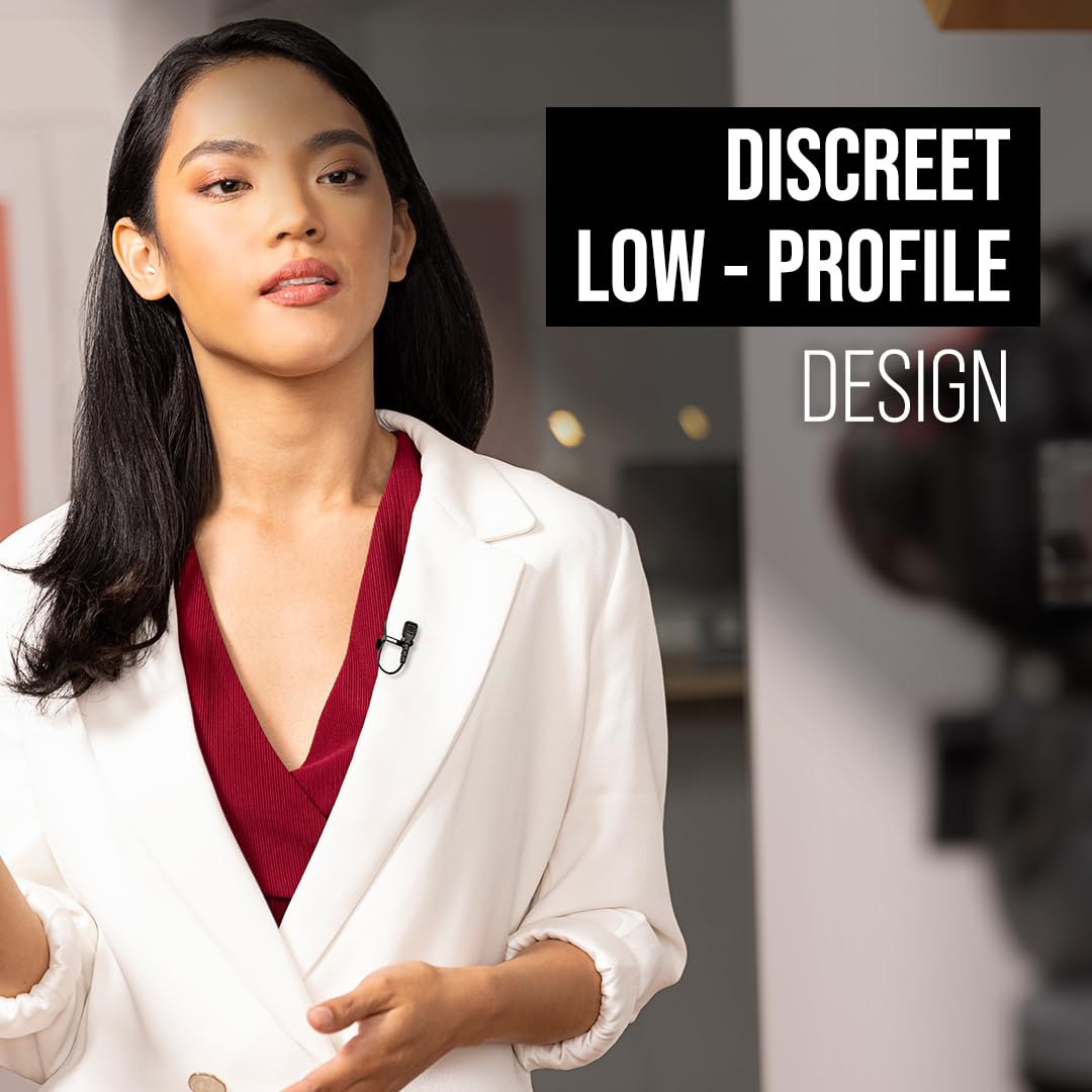 RØDE Lavalier II Ultra-Low-Profile Lavalier Microphone, Auxiliary Connectivity