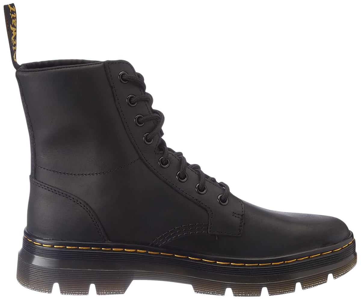 Dr. Martens unisex adult Lace Fashion Boot, Black Wyoming