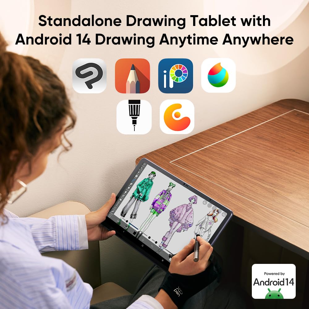 XPPen Tableta de Dibujo Magic Drawing Pad 12.2" (256GB / 8GB RAM)