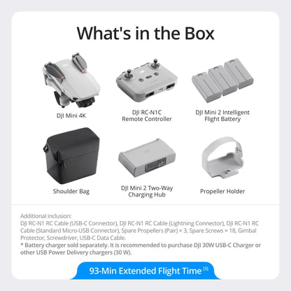 DJI Mini 4K Fly More Combo Dron