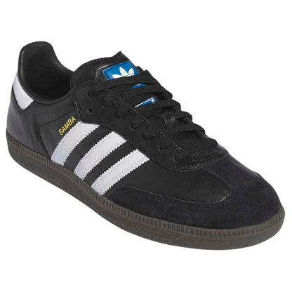 adidas Men's Samba ADV Skate Shoes - Core Black/Cloud White/Gum