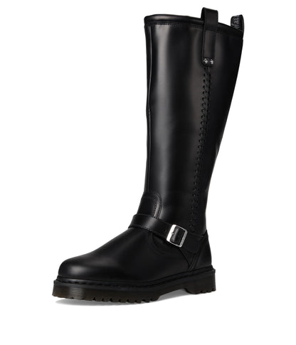Dr. Martens Unisex Anistone Knee High Boots, Black