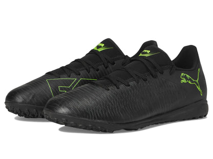 PUMA Men's Future Play Turf Trainer Soccer Cleats, Black-Fizzy Light-Green Terrain AH25