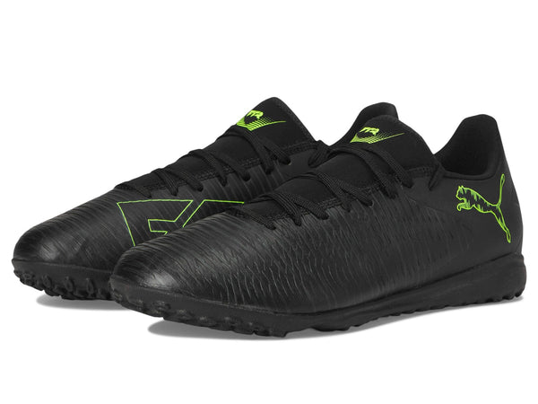 PUMA Men's Future Play Turf Trainer Soccer Cleats, Black-Fizzy Light-Green Terrain AH25