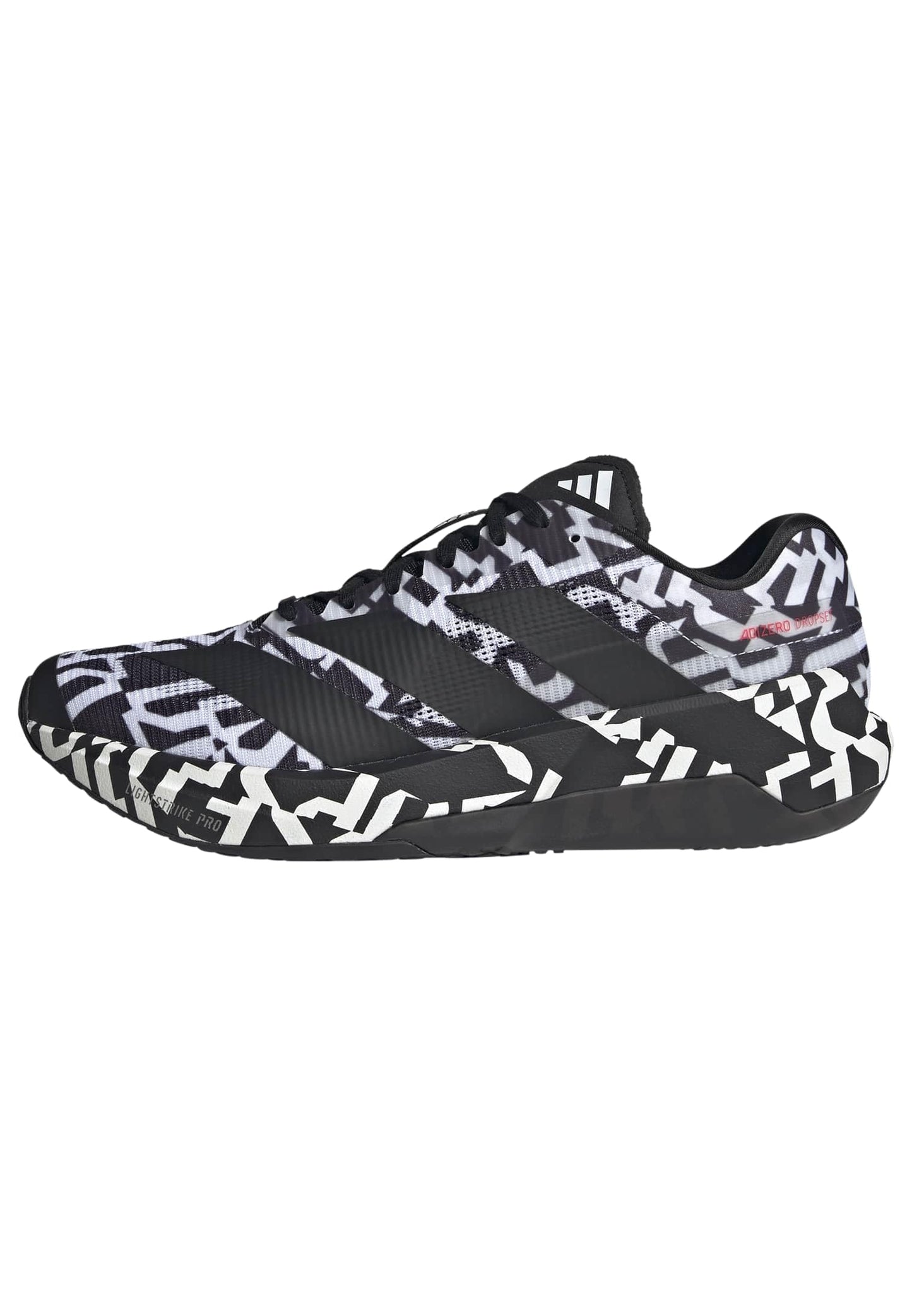 adidas Men's Adizero Dropset Pro Training, White/Black/Lucid Red
