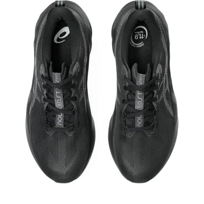 ASICS Men's NOVABLAST 5 Running Shoes, Black/Carrier Grey