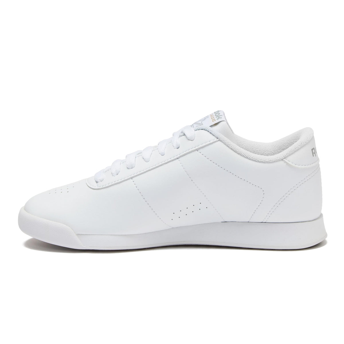Reebok Princess Sneakers for Women, Comfortable Walking or Tennis Womens Shoes, Us-White