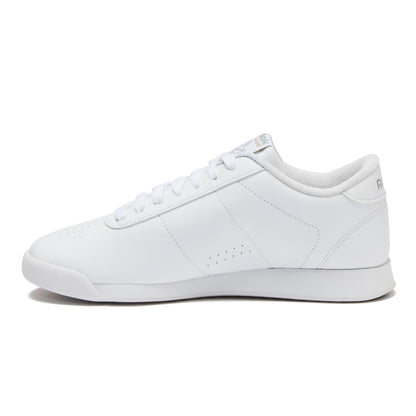 Reebok Princess Sneakers for Women, Comfortable Walking or Tennis Womens Shoes, Us-White