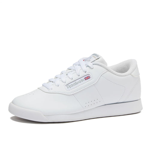 Reebok Princess Sneakers for Women, Comfortable Walking or Tennis Womens Shoes, Us-White