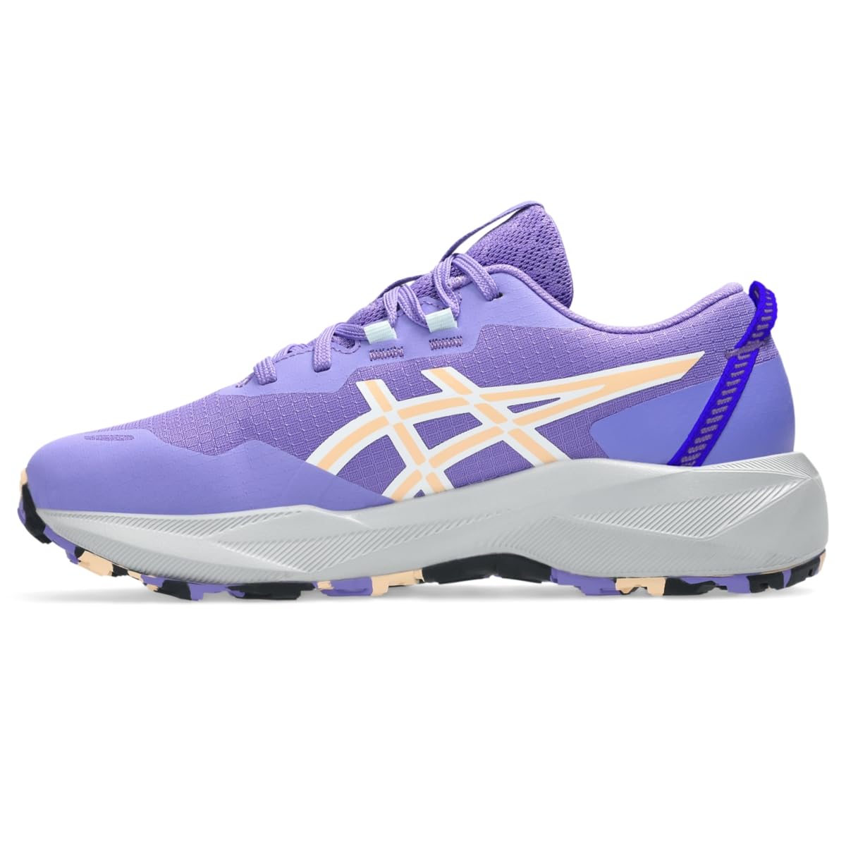 ASICS Kid's PRE Venture 11 Grade School Running Shoes, Amethyst/Apricot Crush