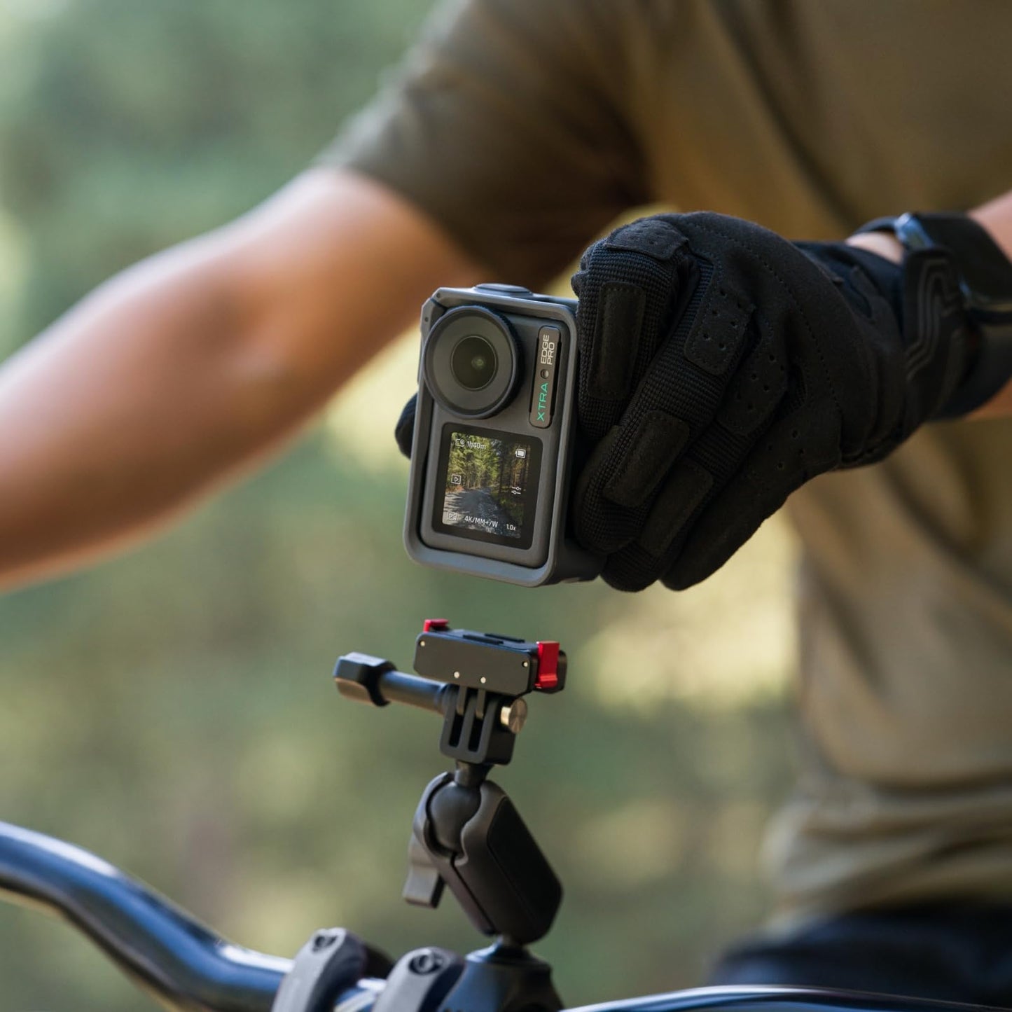 Xtra Edge Pro Action Camera - 1/1.3" Sensor, 65ft Waterproof, 216-Min Battery, 4K/120fps Night Video, Smart Tracking, 32x Slow Motion for Outdoor Sports Vlogging Camera