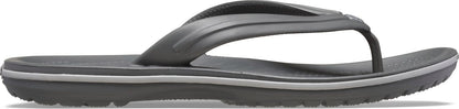 Crocs Unisex Adult Crocband Flip Flop Sandals, Slate Grey/Smoke