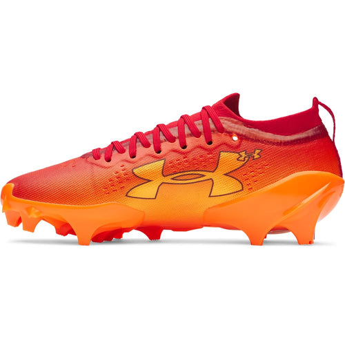 Under Armour Men's Blur Pro Football Cleats, (600) Red/Blaze Orange/Cardinal, US