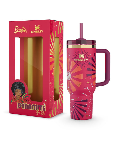 STANLEY Vaso Quencher de 40 oz Edición Barbie™ ('80s Dynamite)