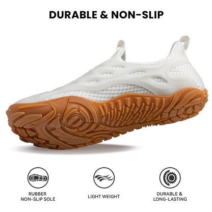 Bare Frog Barefoot Shoes Women Men Fashion Sneakers - Zero Drop Wide Toe Box Shoes Comfortable for Hiking, Walking, Gym, Fitness, Trail Running, Casual Outdoor & Daily Wear - Non-Slip Beach Water Shoe