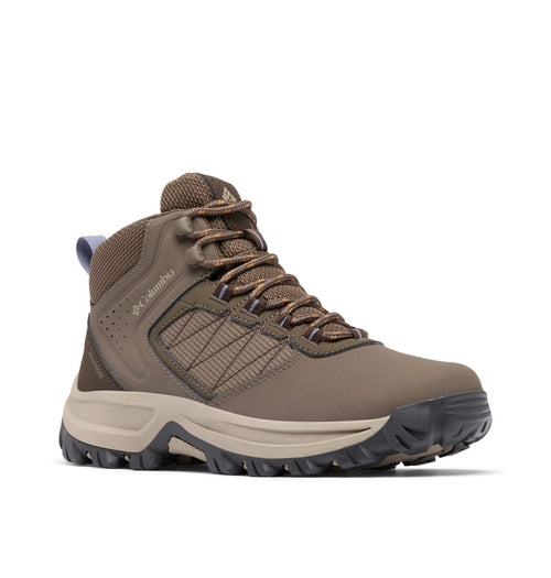 Columbia Womens Transverse Waterproof Hiking Boot, Mud/New Moon