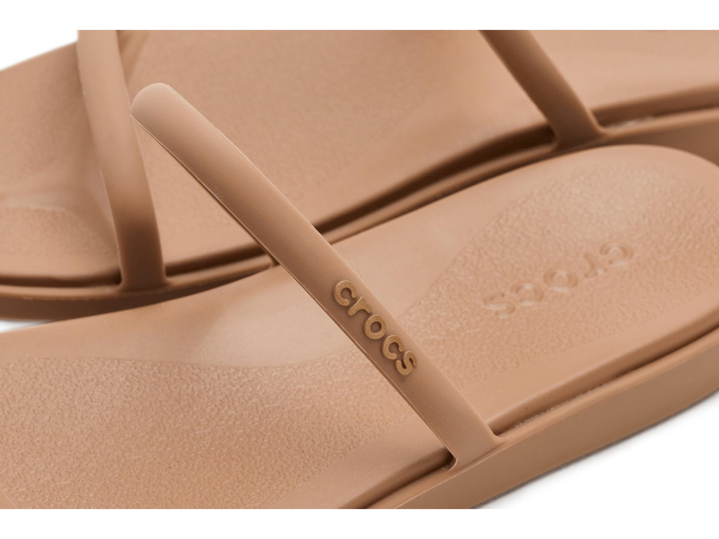 Crocs Women's Miami Two-Strap Sandals, Milk Chocolate
