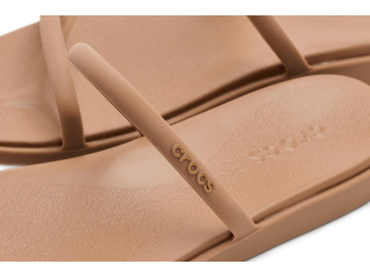 Crocs Women's Miami Two-Strap Sandals, Milk Chocolate