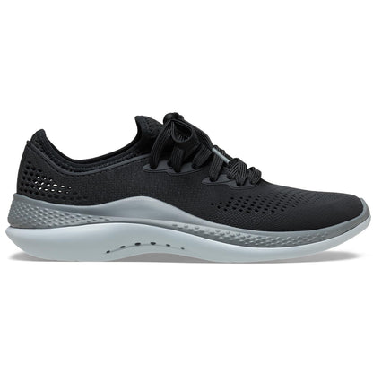 Crocs Zapatillas LiteRide 360 Pacer para Mujer (Talla 6 / Negro y Gris)