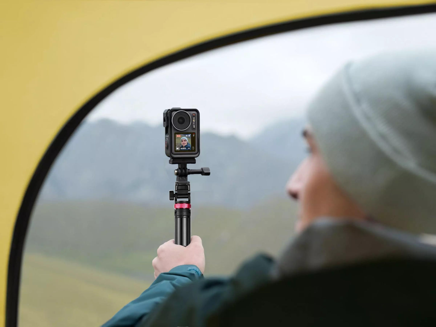 80'' Osmo-Mobile Floor Tripod-Stand Holder for DJI Osmo Mobile 8 SE 7P 7 6 5 4 / Osmo-Pocket 4 3 2 1 / Osmo Action 6 5 pro 4 3 2 1
