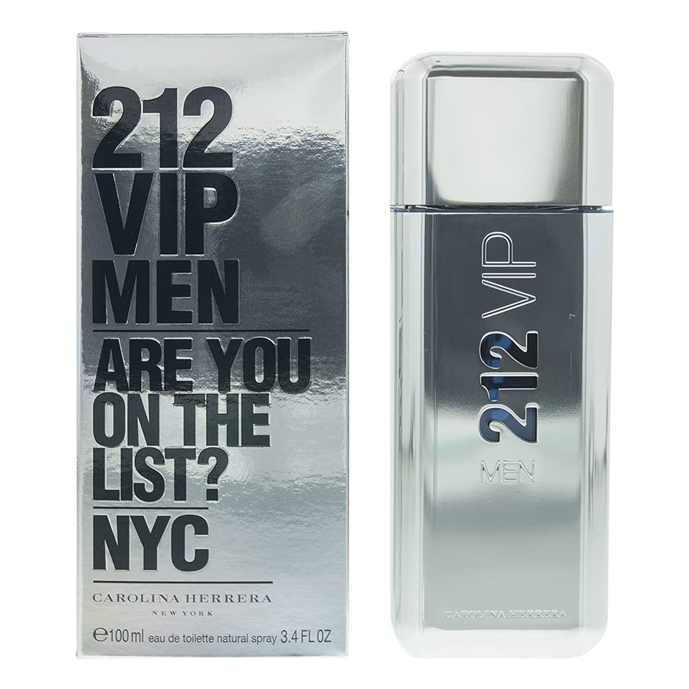 Carolina Herrera 212 VIP Eau De Toilette para Hombre (3.4 Ounce)