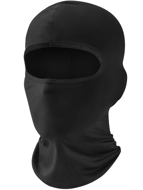 Fuinloth Máscara de Esquí Pasamontañas (Negro)