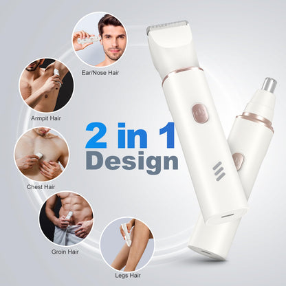 Recortadora de Vello Corporal Manscape para Hombre (Blanco)