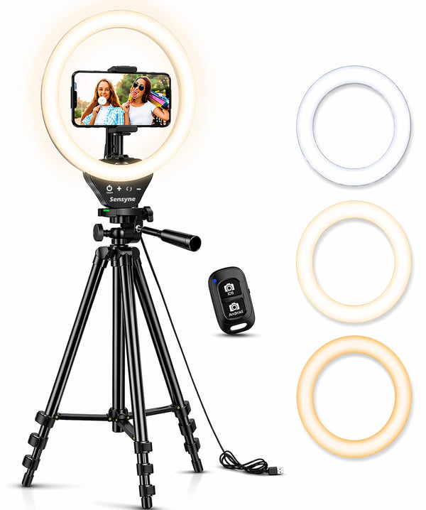Sensyne Ring Light with Stand, 50