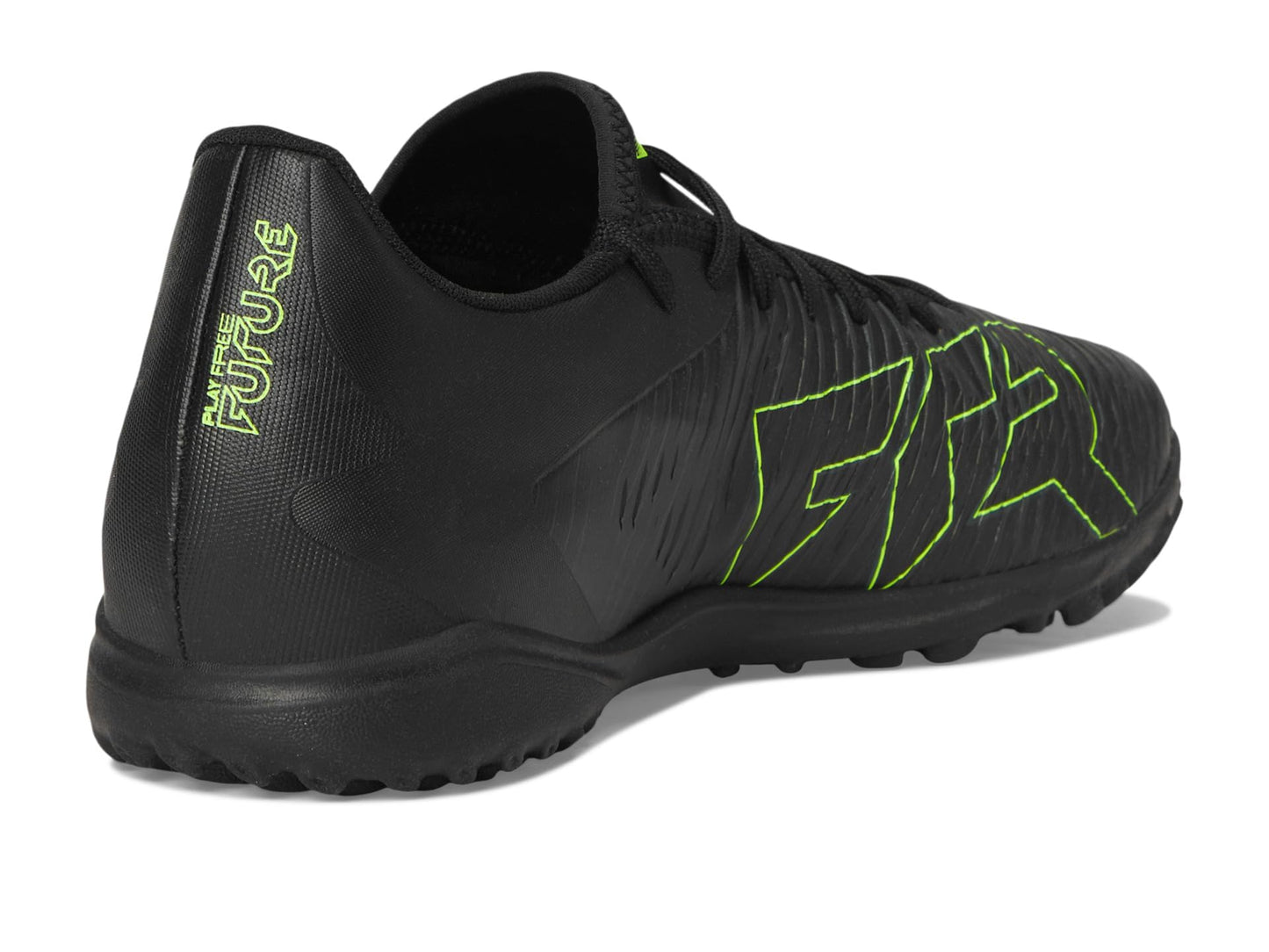 PUMA Men's Future Play Turf Trainer Soccer Cleats, Black-Fizzy Light-Green Terrain AH25