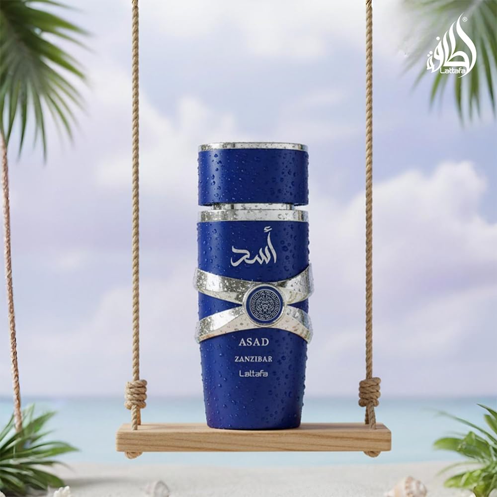 Lattafa Asad Zanzibar EDP (3.40 Ounce / 100 ml)