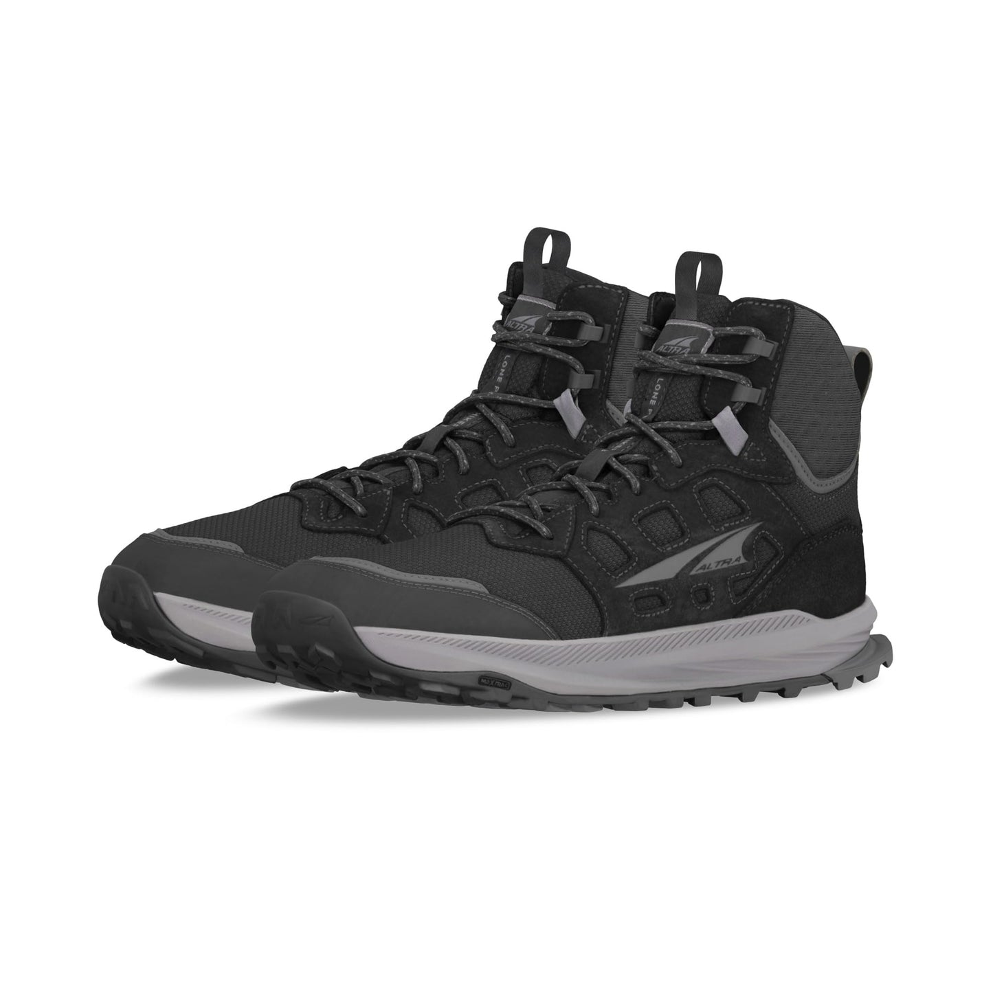 ALTRA Men's Lone Peak Hiker 3 Hiking Shoe, Black/Gray