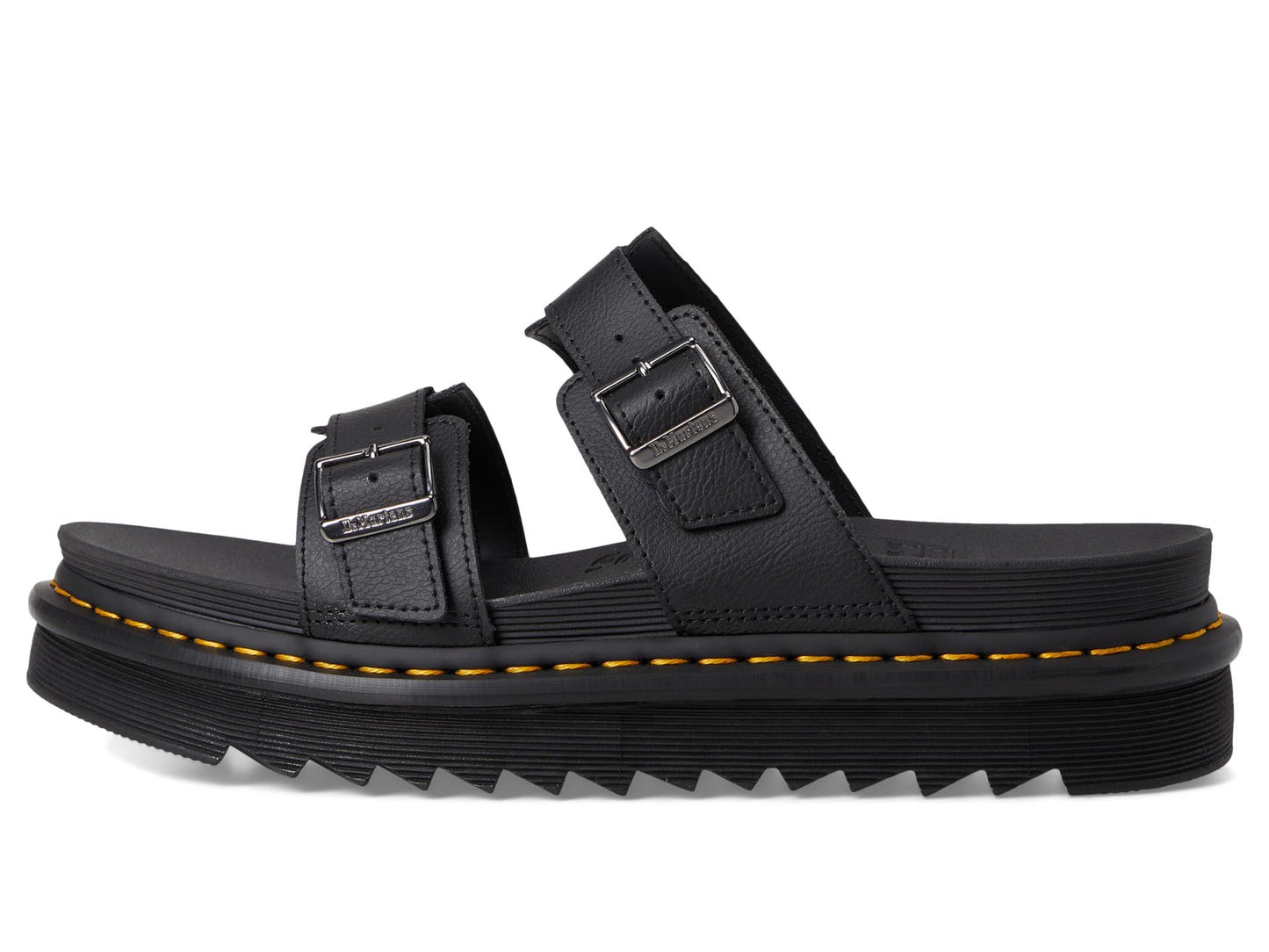 Dr. Martens Unisex Myles Slide Sandal, Black Athena