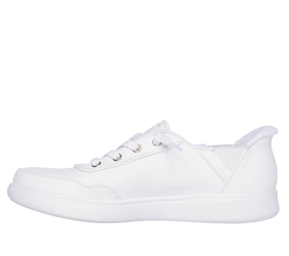 Skechers Women's Hands Free Slip-Ins Bobs Skip – B Cute Classic, White