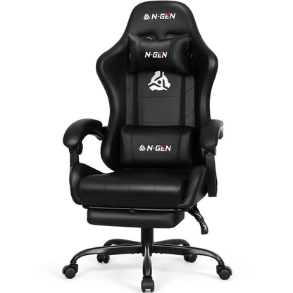 N-GEN GAMING Silla de Videojuegos (Carbon Black)
