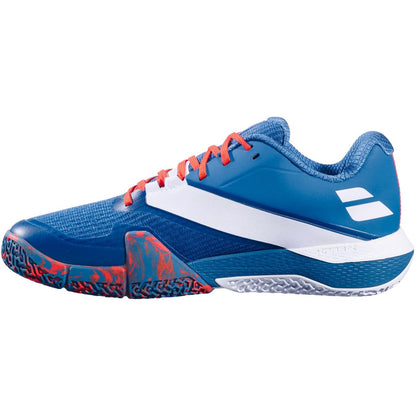 Babolat Men's Movea 2 Padel Shoes, Seaport Cherry/Tomato