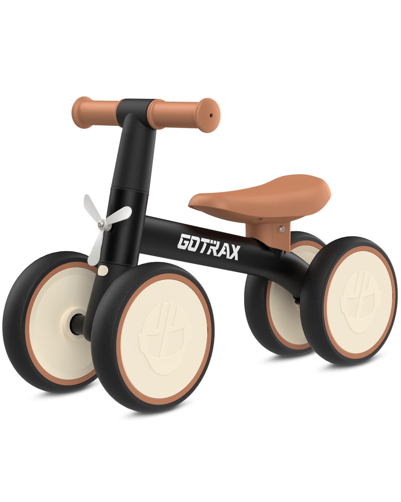 Gotrax Bicicleta de Equilibrio para Bebés de 1-2 Años (Black)