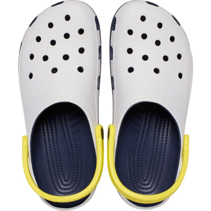 Crocs Zuecos Deportivos Retro Clásicos Unisex (Blanco / Talla 12 Mujer y 10 Hombre)