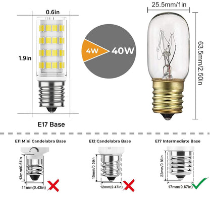 Lmwxov Bombillas de Luz LED de Repuesto de 5W (Blanco Luz de Día)