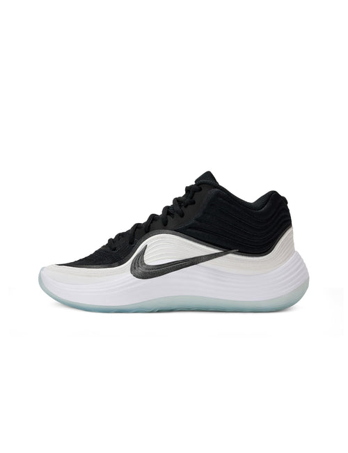 Nike Men's Precision 8 Mid Basketball Shoes, Black/Black-White-Ice Blue
