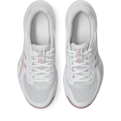 ASICS Women's Gel-Rocket 12 Volleyball Shoes, White/Pearl Pink