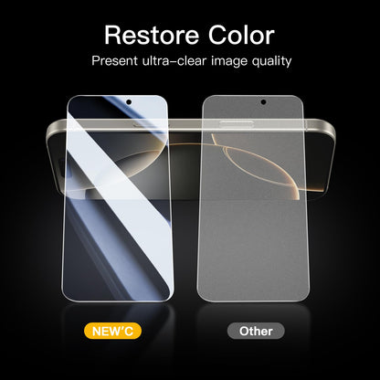 NEW'C Protector de Pantalla de Privacidad (iPhone 17 / 17 Pro / 16 Pro)