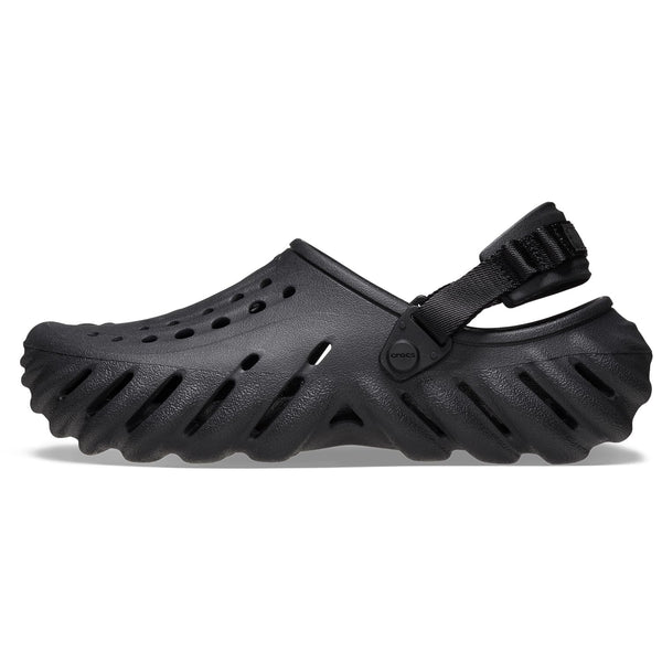 Crocs Unisex-Adult Echo Clogs, Black