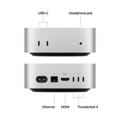 Apple Computadora de Escritorio Mac mini 2024 (256GB / Chip M4)