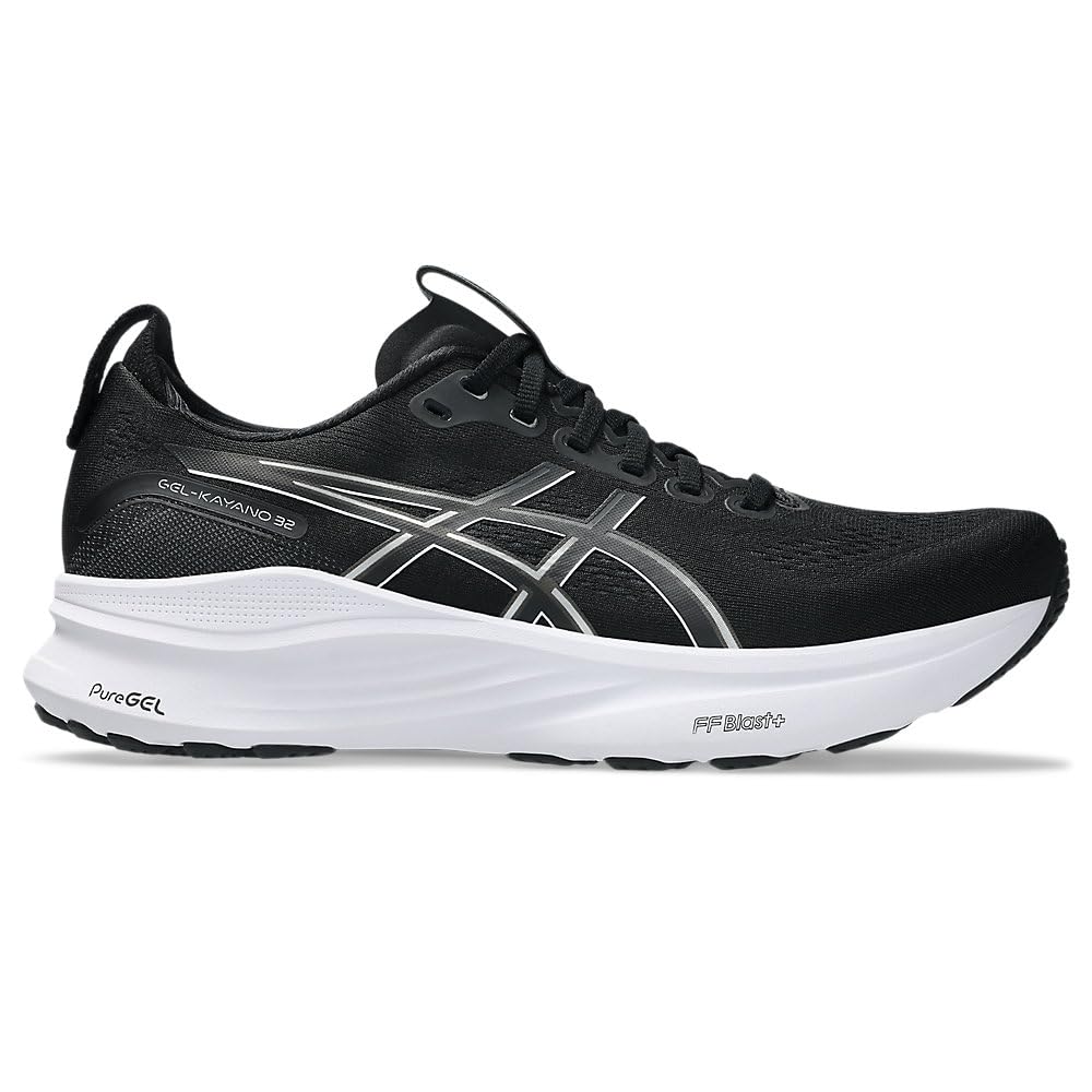 ASICS Men's Gel.Kayano 32 Running Shoes, Black/White