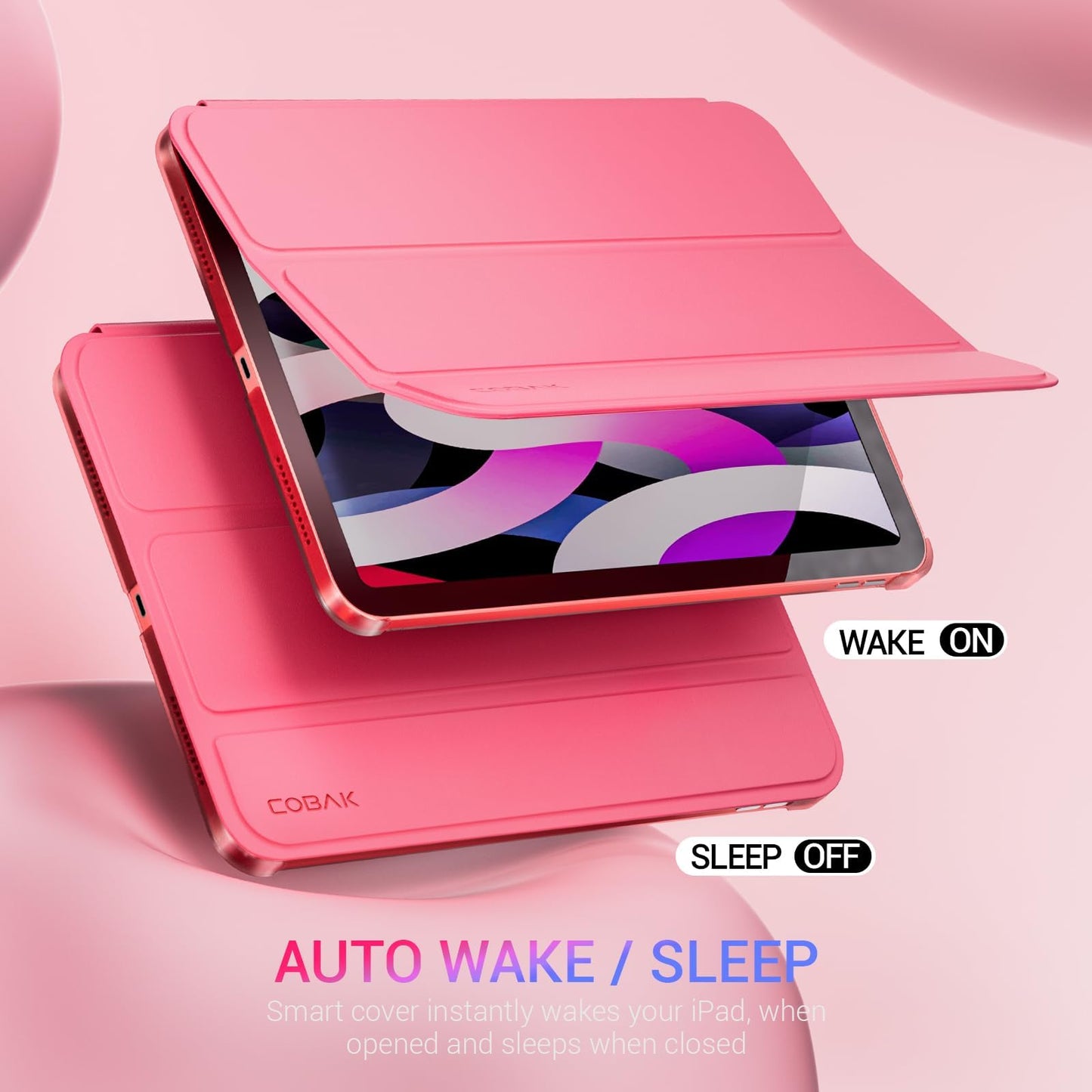 CoBak Funda Protectora para iPad (Raspberry)