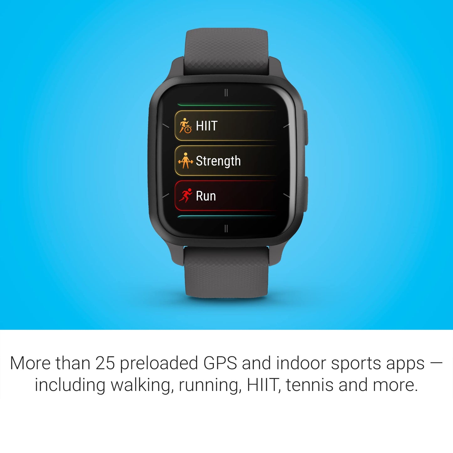 Garmin Reloj Inteligente Venu® Sq 2 (Gris Pizarra/Sombra)