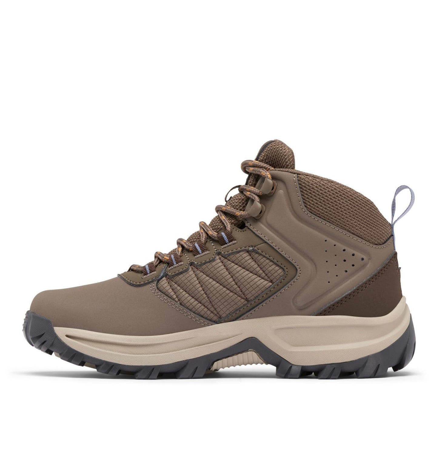 Columbia Womens Transverse Waterproof Hiking Boot, Mud/New Moon