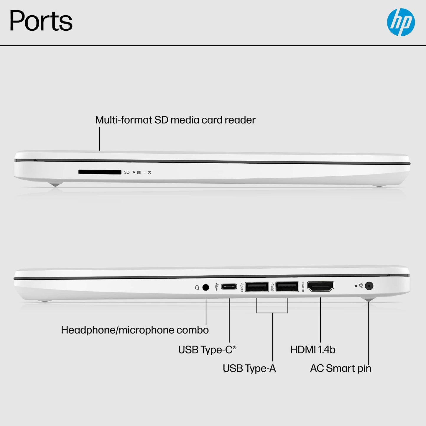 HP Laptop Ultra Ligera de 14" (64GB / Win 11 Home in S)