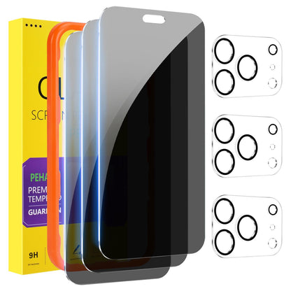 PEHAEL Protector de Pantalla de Privacidad y Lente (iPhone 18 Pro Max)
